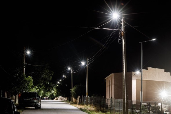 FOTO // Partidul „ȘOR” a finalizat proiectul iluminatului stradal încă în două sate din raionul Orhei
